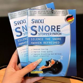 Miếng dán chống ngáy khi ngủ ,chăm sóc thở kém 10 miếng ( Hàng Gía Tận Xưởng )
