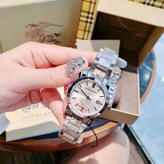 ĐỒNG HỒ NAM NỮ LẺ SIZE CAO CẤP BUBBERI MẶT SAPHIRE DÂY THÉP SỐ VẠCH