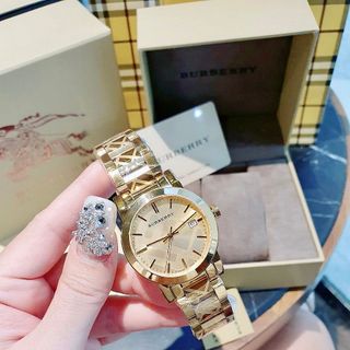 ĐỒNG HỒ NAM NỮ LẺ SIZE CAO CẤP BUBBERI MẶT SAPHIRE DÂY THÉP SỐ VẠCH