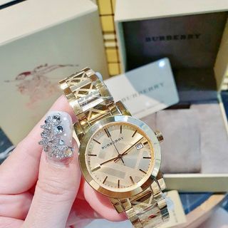 ĐỒNG HỒ NAM NỮ LẺ SIZE CAO CẤP BUBBERI MẶT SAPHIRE DÂY THÉP SỐ VẠCH