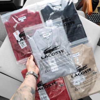 Áo thun polo nam.  Mẫu áo cổ bẻ logo cá xanh cổ điển.