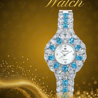 ĐỒNG HỒ NỮ CHÍNH HÃNG FUNMEI F2035 FULL ĐÁ SWAROSKI FULLBOX TEM HÃNG