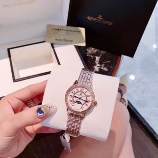 SĂN SALE ĐỒNG HỒ NỮ SIÊU CẤP JAGER LECOULTRE DÂY THÉP