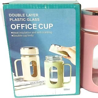 LY THỦY TINH BỌC NHỰA QUAI CẦM 500ML (T60)