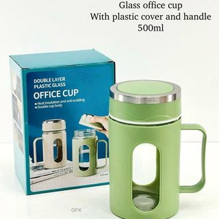 LY THỦY TINH BỌC NHỰA QUAI CẦM 500ML (T60)