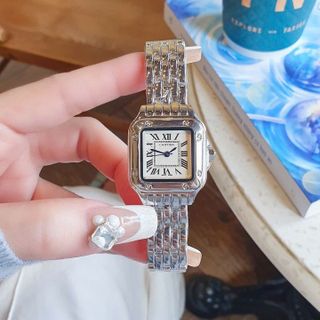 SĂN SALE ĐỒNG HỒ NAM NỮ TRUNG CẤP CATIƠR MẶT VUÔNG TRƠN HAI SIZE