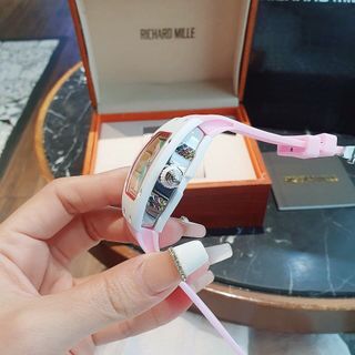 SĂN SALE ĐỒNG HỒ NỮ TRUNG CẤP RITRARD KẸO DÂY SILICON TRẮNG VÀ HỒNG