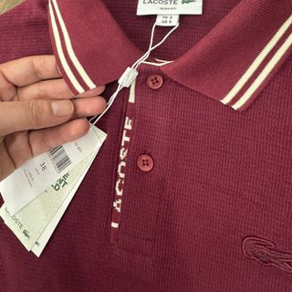 Polo Nam.   Chất tổ ông gai  dệt kim dày Mịn.     Form  slim fill. chuẩn form