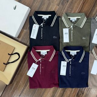 Polo Nam.   Chất tổ ông gai  dệt kim dày Mịn.     Form  slim fill. chuẩn form