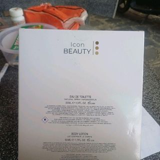 Icon BEAUTY Bộ Sản Phẩm EDT Spray 30ml & Body Lotion 50ml - Nước Hoa Và Dưỡng Thể Cho Nữ