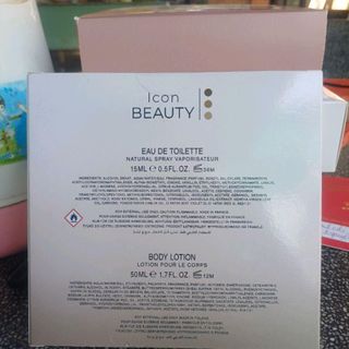 Combo Icon BEAUTY Nước Hoa EDT 15ml & BODY LOTION 50ml Nhập Đức - Nữ