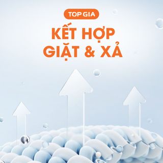 Nước Giặt TopGia 3in1 Hương Lavender Dịu Nhẹ Làm Sạch Vết Bẩn, Lưu Hương 72h, Túi 2L