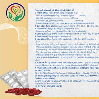 Thực phẩm bảo vệ sức khỏe Hempoin Plus – Tái tạo máu & Chăm sóc sức khỏe phụ nữ, hỗ trợ da, nội tiết