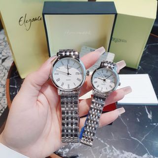 SĂN SALE ĐỒNG HỒ NỮ TRUNG CẤP LONGIN MẶT TRÒN KHOÁ BƯỚM