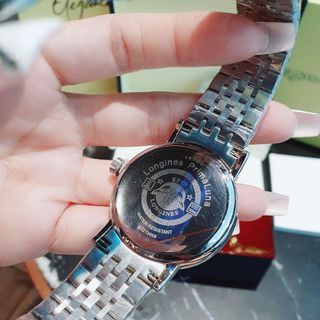 SĂN SALE ĐỒNG HỒ NỮ TRUNG CẤP LONGIN MẶT TRÒN KHOÁ BƯỚM
