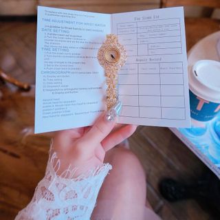 ĐỒNG HỒ NỮ CHÍNH HÃNG FUNMEI F3902 HOA MAI ĐÍNH ĐÁ SWAROSKI FULLBOX TEM