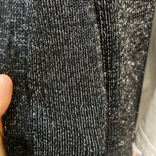 Cardigan len nam màu đen lấp lánh hàng bán chạy cardigan-tron Hà Đinh