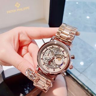 SĂN SALE ĐỒNG HỒ NAM TRUNG CẤP FATEK FULL KIM KÍNH ÁNH THỦY