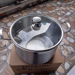 NỒI LƯỢC GÀ INOX FIVERAMIC 30CM