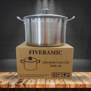 NỒI LƯỢC GÀ INOX FIVERAMIC 30CM