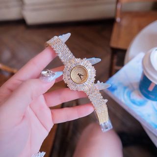 ĐỒNG HỒ NỮ CHÍNH HÃNG FUNMEI F066 ĐÍNH ĐÁ SWAROSKI FULLBOX TEM