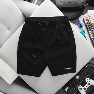 Quần Short thun nam. Chất vải Bc cotton mịn dày cực đẹp. Thiết kế logo basic