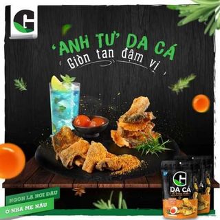 Da cá giòn rụm Vị Trứng Muối - gói 25g