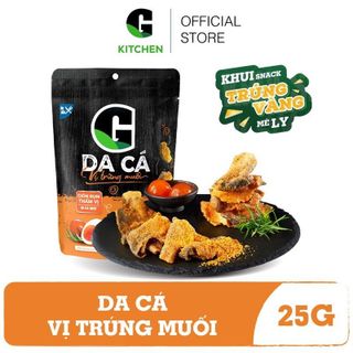 Da cá giòn rụm Vị Trứng Muối - gói 25g