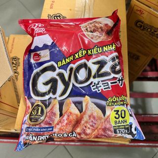Bánh xếp kiểu Nhật Gyoza Ajinomoto - bịch 570g 30 cái (giao hcm)