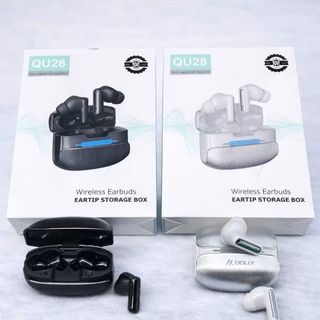 Tai nghe bluetooth không dây DOLLY QU28, tích hợp MIC, chống ồn dùng cho tất cả các loại điện thoại