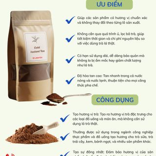 BỘT HỒNG TRÀ HÒA TAN 500 LẦN ĐAI LOAN