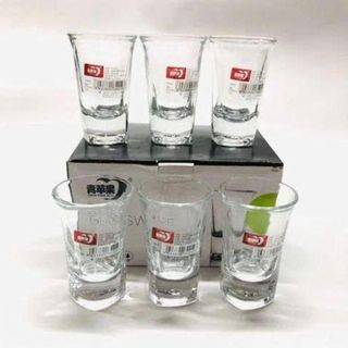 BỘ 6 LY UỐNG RƯỢU ĐÁY VUÔNG DELI 35ML EY3002 (T24)