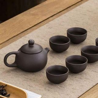 BỘ ẤM TRÀ TỬ SA CAO CẤP HỘP ĐỎ