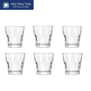 BỘ 6 LY THUỶ TINH NGẤN LÙN 150ML Y5011 (T24)