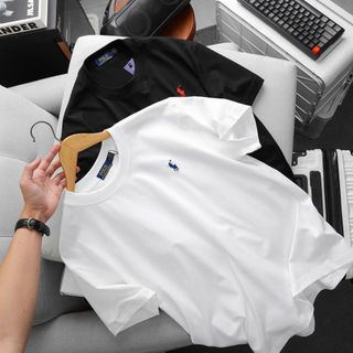 Áo thun nam. Thun trơn polo  Chất cotton 4c