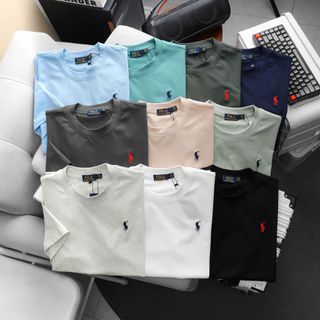 Áo thun nam. Thun trơn polo  Chất cotton 4c