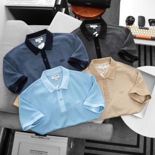 Áo thun polo nam. Chất liệu vải hãng xịn, sợi vải mịn mướt vừa, mặc lên fom dáng đứng rất đẹp,