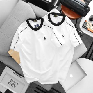 Áo thun nam. Chất vải cotton dệt xịn, cao cấp  Thiết kế logo thêu sắc nét xịn xò