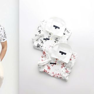 Áo thun có cổ nam.