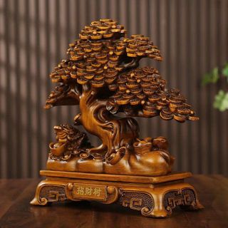 CÂY KIM TIỀN PHONG THUỶ TRANG TRÍ TẾT