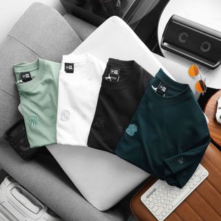 Áo thun nam. Chất vải cotton single 2C dệt cao cấp, hàng cty, co giãn tốt, thoải mái,