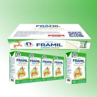 (THÙNG) SỮA BỘT PHA SẴN FRAMIL GROW GOLD 110ML (12 LỐC/THÙNG) - FRANCI.