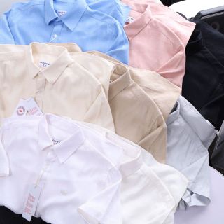 Sơ mi tay ngắn nam. linnen