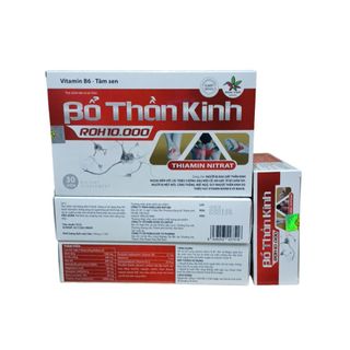 Viên uống Bổ Thần Kinh ROH 10.000 giúp làm dịu thần kinh, bổ sung vitamin nhóm B hộp 30 viên