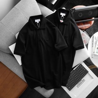 Áo thun polo nam. Chất vải xuất dư, mịn đẹp dày dặn. Sờ vải là thích. Logo thêu sắc nét