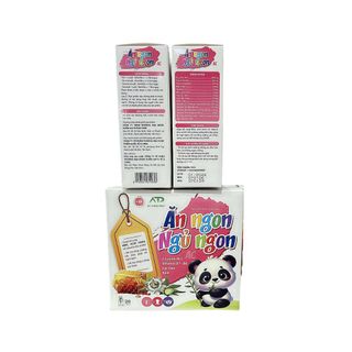 Siro Ăn ngon Ngủ ngon AC giúp ăn ngủ ngon, tăng cường sức khỏe hộp 20 ống