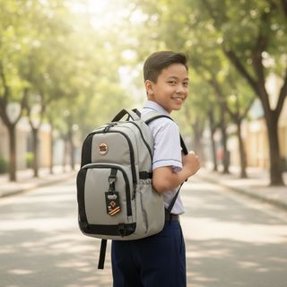 BALO ĐI HỌC PHONG CÁCH UNISEX A530 – NHẸ, RỘNG, DỄ PHỐI - PIPI STORE