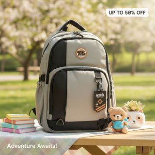 BALO ĐI HỌC PHONG CÁCH UNISEX A530 – NHẸ, RỘNG, DỄ PHỐI - PIPI STORE