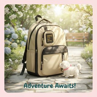 BALO ĐI HỌC ĐƯƠN GIẢN A3326 – NHẸ NHÀNG, THANH LỊCH - PIPI STORE