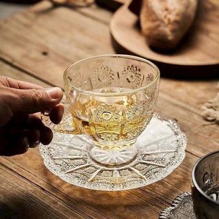 Bộ 6 Cốc Thủy Tinh Kèm Kê Giả Tiệp ( THÙNG 8B )